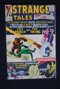 Strange Tales #128, Dr. Strange, Human Torch, Scarlet Witch