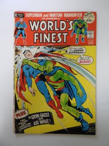 World's Finest Comics #212 (1972) FN+ condition stains back cover