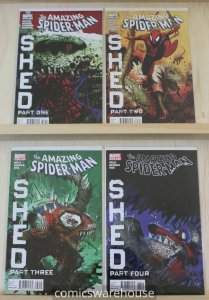 Amazing Spider-man Shed (Marvel) 4 Issue Set  NM