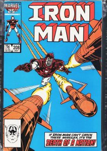 Iron Man #208 Direct Edition (1986) Iron Man