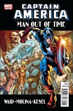 Captain America: Man Out of Time 1-A Bryan Hitch Cover FN