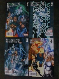 full set ultimate secret complete nick fury marvel comic book fantastic four lot