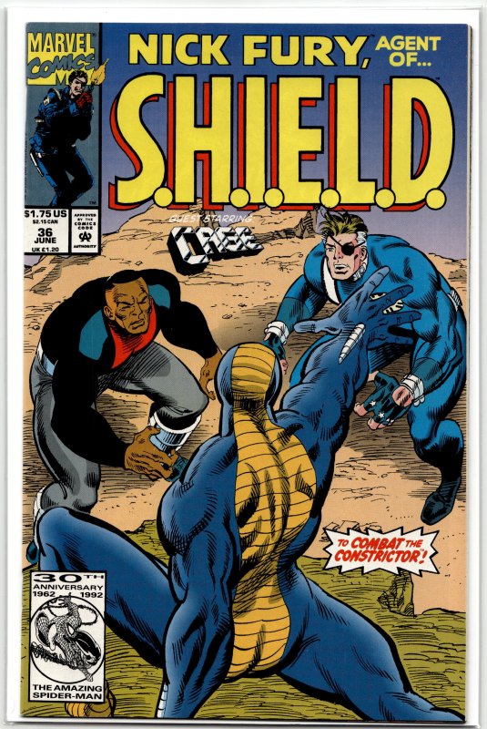 Nick Fury, Agent of SHIELD #36 (1992) Nick Fury