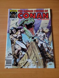 Savage Sword of Conan The Barbarian #107 Newsstand ~ NEAR MINT NM ~ 1984 Marvel