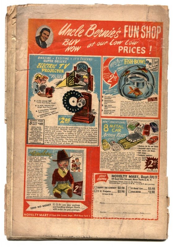 War Report #2 1952- Flame thrower cover- Golden Age Korean War G-