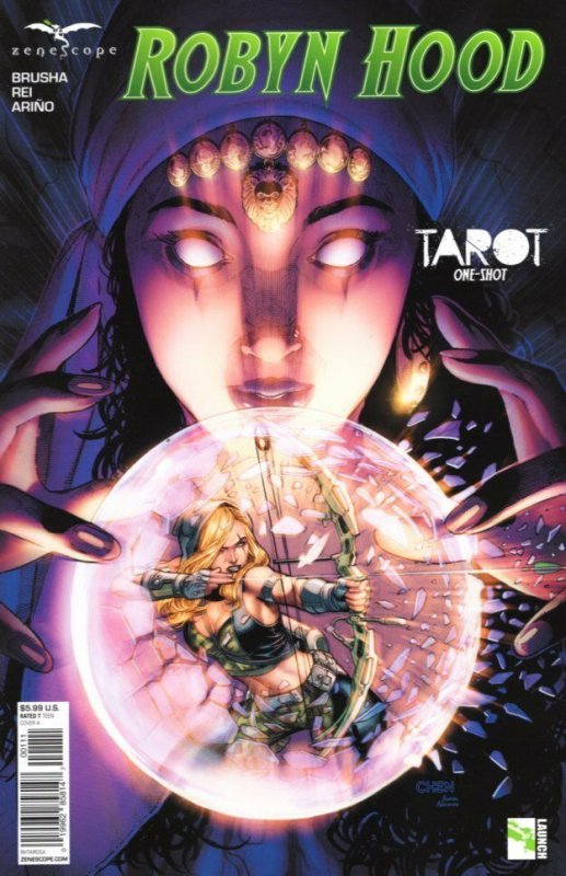 GFT Robyn Hood Tarot One Shot Cover A Comic Book 2017 - Zenescope