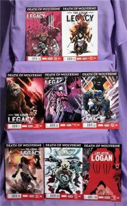 Death of Wolverine THE LOGAN LEGACY #1 - 7 + Life After Logan #1 (Marvel, 2014)!