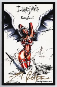 Dark Shrine Rough Cut #1 Cvr A | Signed by Shelby Robertson (2002) NM