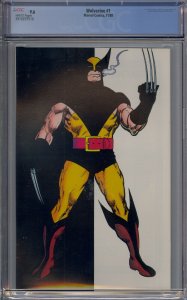 WOLVERINE #1 CGC 9.6 1ST PATCH WHITE PAGES 