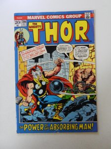 Thor #206 (1972) VG condition subscription crease