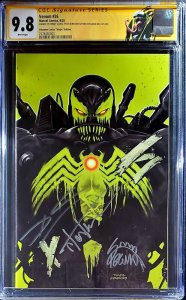 ?Venom 26 CGC 9.8 SS x3 Silver Sig Kirkham Cates Stegman  1st Virus crain