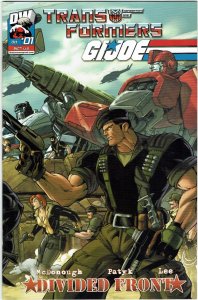 Transformers/G.I. Joe: Divided Front #1 (2004) Figueroa Flint Variant NM