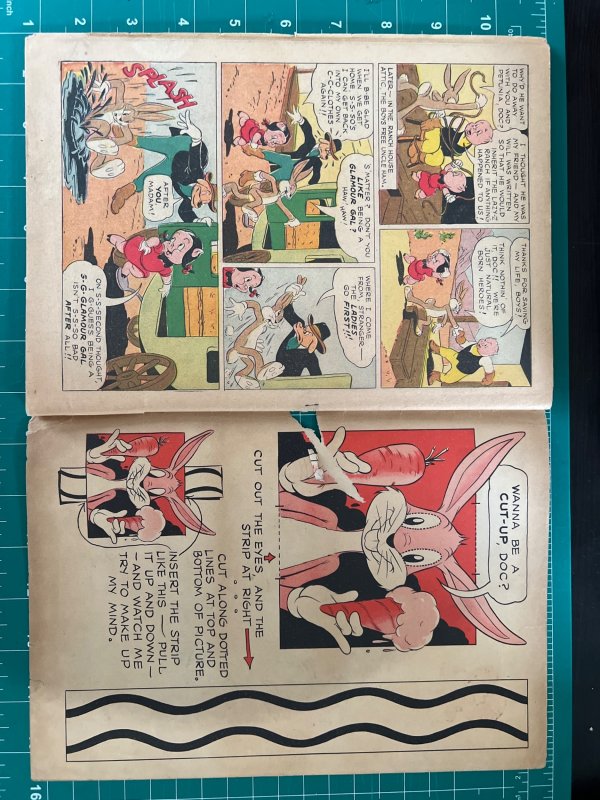 Four Color #33 (1943) GD 1st Bugs Bunny Issue