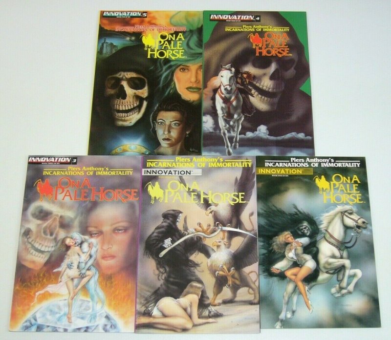 Piers Anthony's Incarnations of Immortality: On A Pale Horse #1-5 VF/NM complete