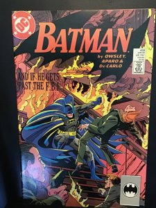 Batman #432 (1989) wow! High-grade Aparo art key! NM-