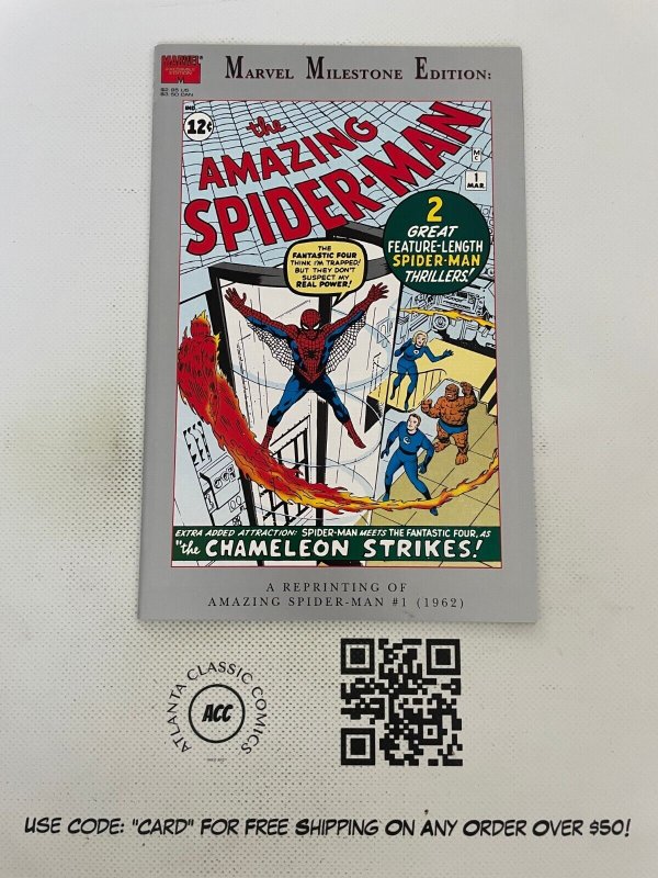 Amazing Spider-Man # 1 NM REPRINT Marvel Milestone Comic Book Fantastic 10 RC50