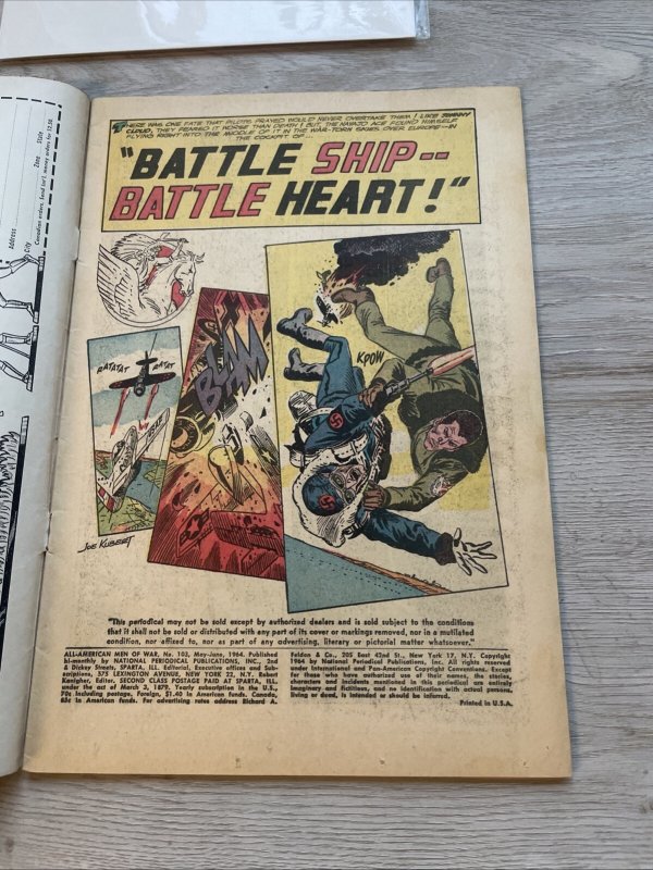 All American Men of War #103 1964