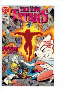 The New Titans #67 (1990) Teen Titans DC Comics