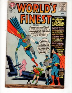 World's Finest Comics #142 (1964) ORIGIN of COMPOSITE SUPERMAN/ ID#127
