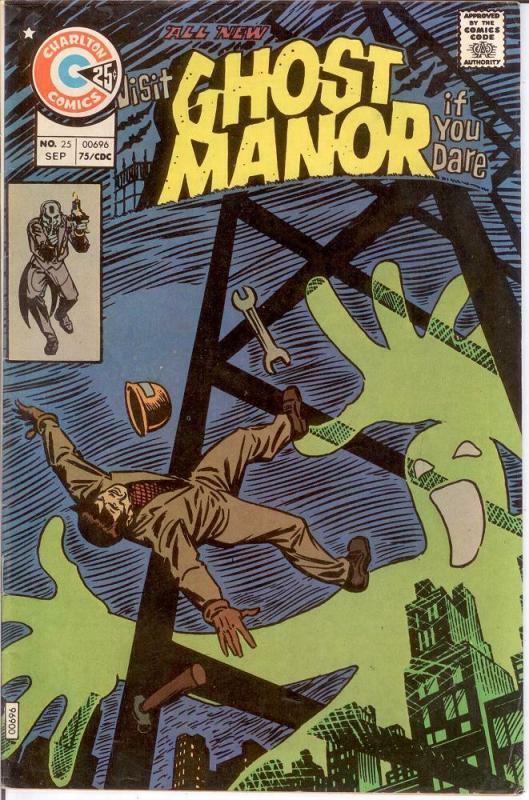 GHOST MANOR (1971-1984) 25 VF Sept. 1975 Ditko cover/ COMICS BOOK