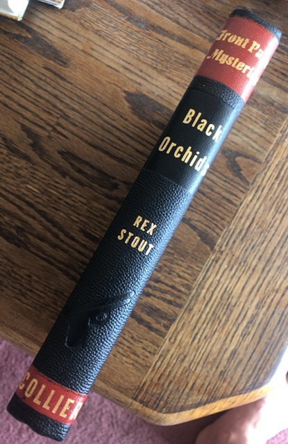 Black orchids,Stout, 271p,1942,Front page mysteries 2stories