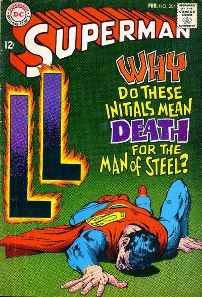 Superman #204 (ungraded) stock photo ID#B-10 / 001