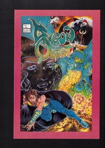 Dragonquest #1 - INSIDE COVER SIGNED BY TIM VIGIL! (8.0) 1986