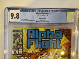 Alpha Flight #80 CGC 9.8   (1990)