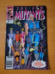 New Mutants #90 Newsstand Variant ~ VERY FINE VF ~ 1990 Marvel Comics