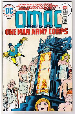 OMAC #5, VF+, Jack Kirby, One Man Army Corp, 1974, more JK in store