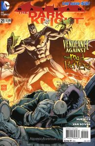 Batman: The Dark Knight (3rd Series) #21 VF ; DC | New 52 Mad Hatter Ethan Van S