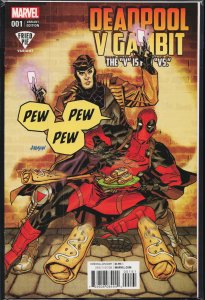 Deadpool v Gambit #1 Fried Pie Cover (2016) Gambit