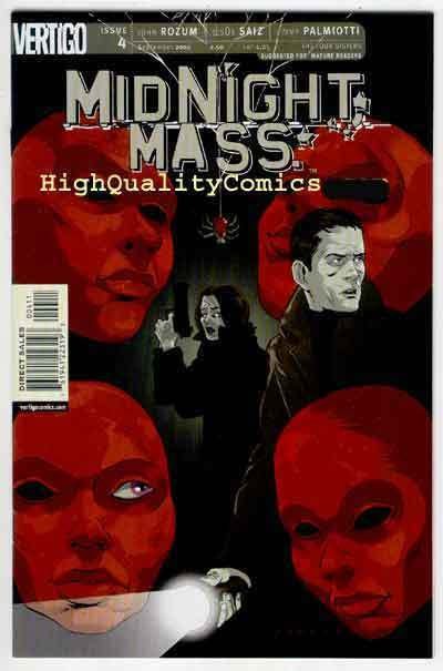 MIDNIGHT MASS #4, NM+, Jimmy Palmiotti, Vertigo, Jesus, Demons, 2002