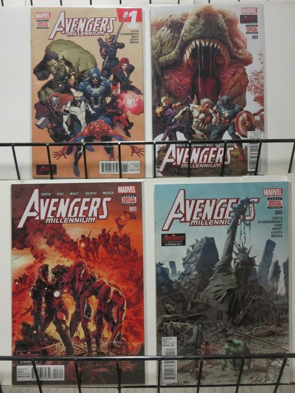 AVENGERS MILLENNIUM 2015 1-4  COMPLETE