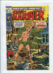 SUB-MARINER #25 (7.0) *FISHERMAN* VS HUMAN RACE 1970 