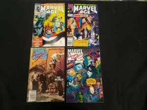 MARVEL AGE 4PC (FN) NEWSSTAND, RISE OF THE MIDNIGHT SONS 1988-93