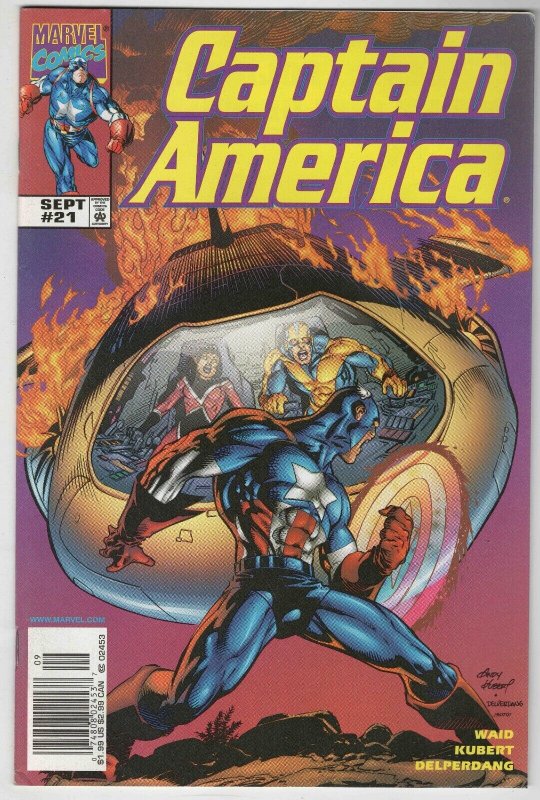 Captain America #21 VINTAGE 1999 Marvel Comics