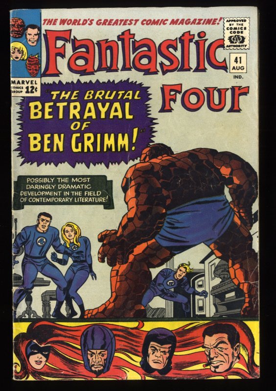 Fantastic Four #41 VG+ 4.5