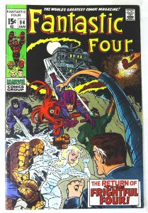 Fantastic Four (1961 series)  #94, VF- (Actual scan)