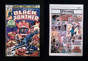 Black Panther #6  MARVEL Comics 1977 VF- NEWSSTAND
