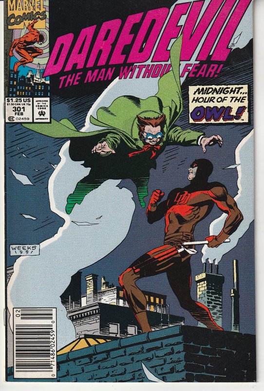 Daredevil(vol. 1) # 301  The Owl Returns !