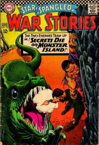 Star Spangled War Stories #130 GD ; DC | low grade comic January 1967 Dinosaur C