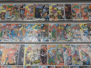 Huge Lot 130+ Comics W/ Superman, Batman, All Star Squadron+ Avg Fine Condition!