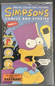 Simpsons Comics and Stories #1 (1993, Bongo) Sealed in Poly-Bag NM+