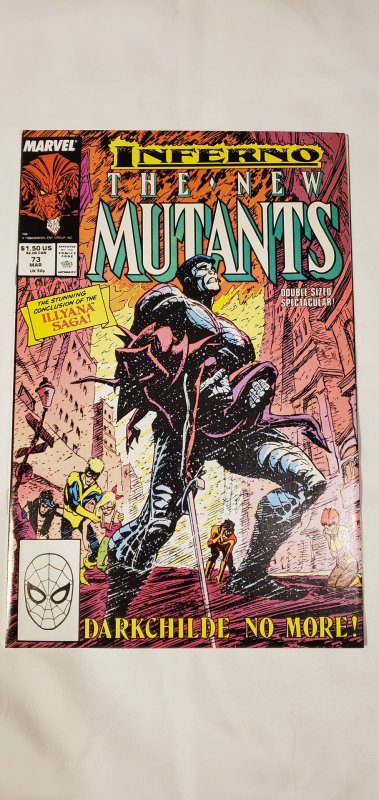 New Mutants #73 - NM - Bret Blevins Cover