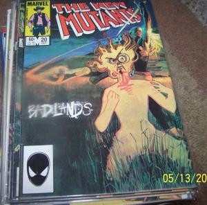 NEW MUTANTS  COMIC # 20 1984 marvel   X MEN   DEMON BEAR+ MAGIK LIMBO