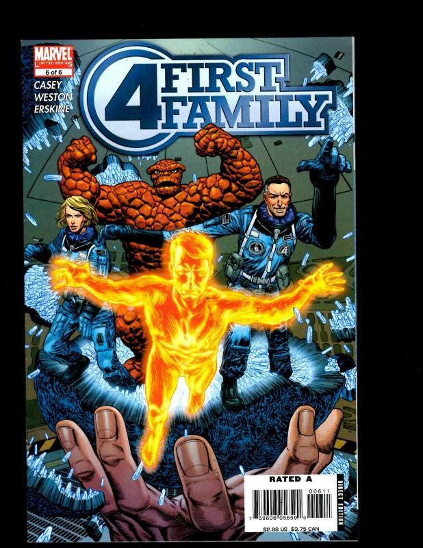 10 Marvel Comics First Family # 1 2 3 4 5 6 X-Men and Micronauts # 1 2 3 4 EK11