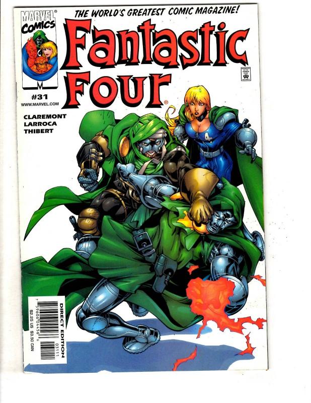 Lot Of 7 Fantastic Four Marvel Comic Books # 537 538 539 2 31 ANN 2000 415 JD5 