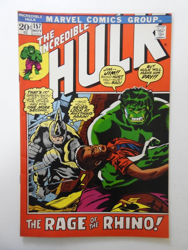 The Incredible Hulk #157 (1972) VF- Condition!