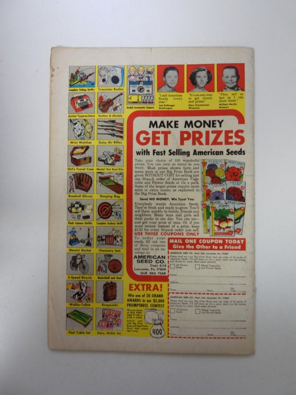 Superboy #127 (1966) VG condition subscription crease